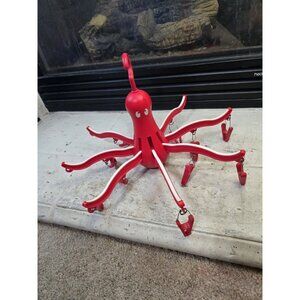 Ikea Japanese Octopus Clothes Hanger Red Ysed